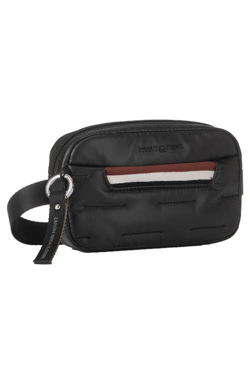 Hedgren Snug Water Repellent Convertible Crossbody Bag In Black