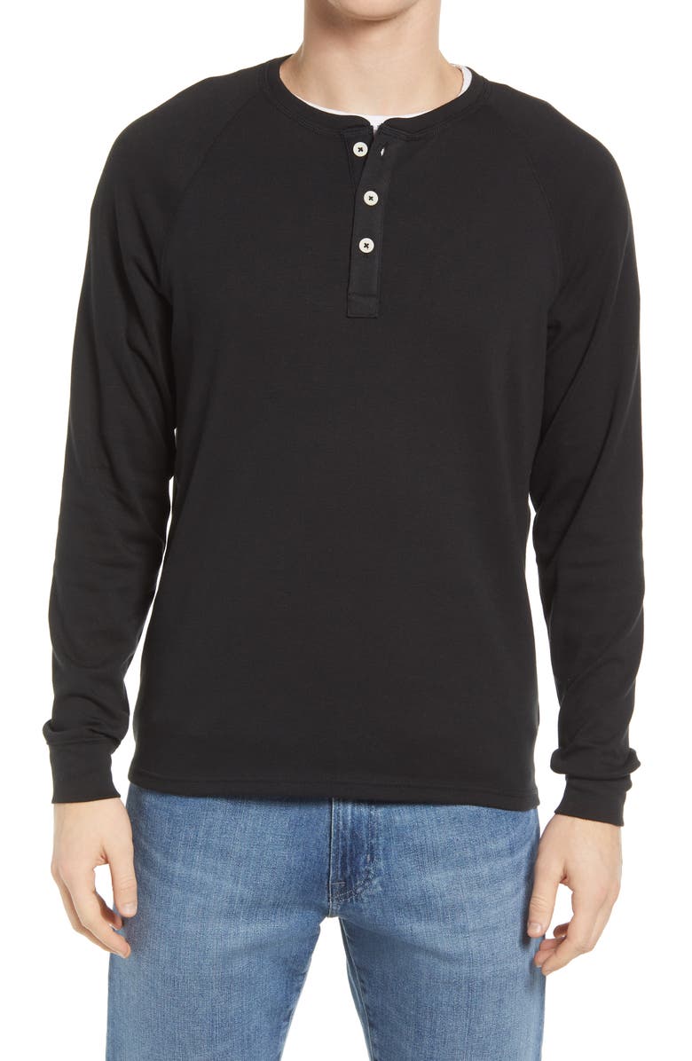 The Normal Brand Puremeso Raglan Henley, Main, color, 