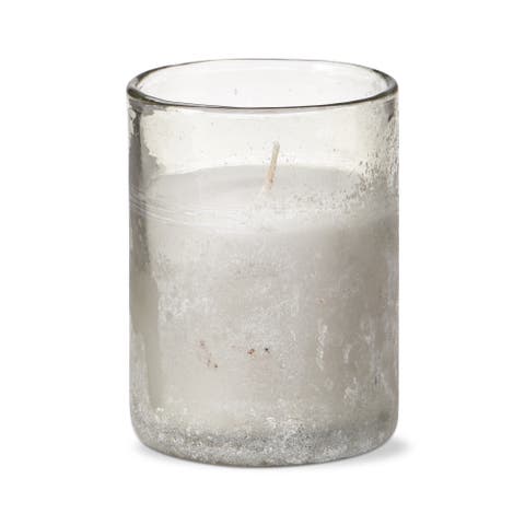 Citronella Eucalyptus Scented Candle Clear Jar 20 Hour Burn
