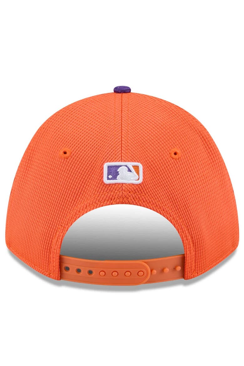 Men's New Era  Orange/Purple San Francisco Giants 2025 City Connect Batting Practice 9FORTY Adjustable Hat, Alternate, color, Orange
