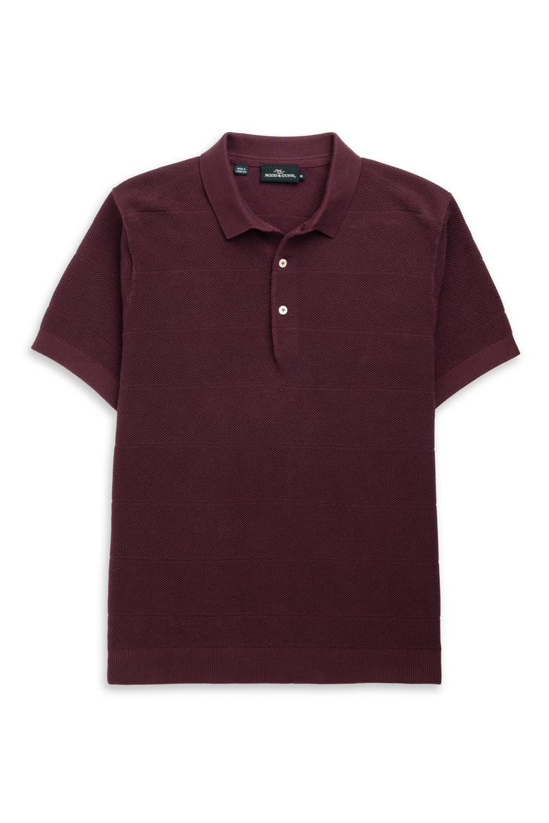 Masons Flat Polo, Alternate, color, OXBLOOD