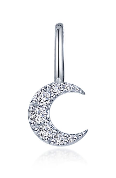 Crescent Moon Charm Pendant