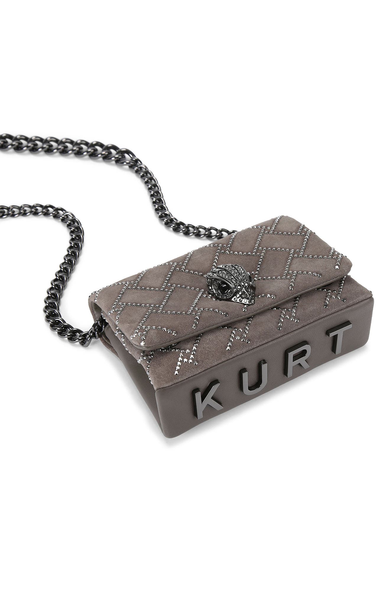 Kurt Geiger London Mini Kensington Kurt Crossbody Bag, Alternate, color, 