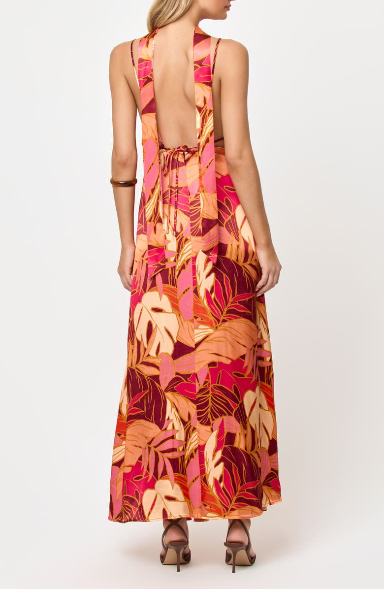 LSPACE With Love Cover-Up Maxi Dress, Alternate, color, Leaf It To Me