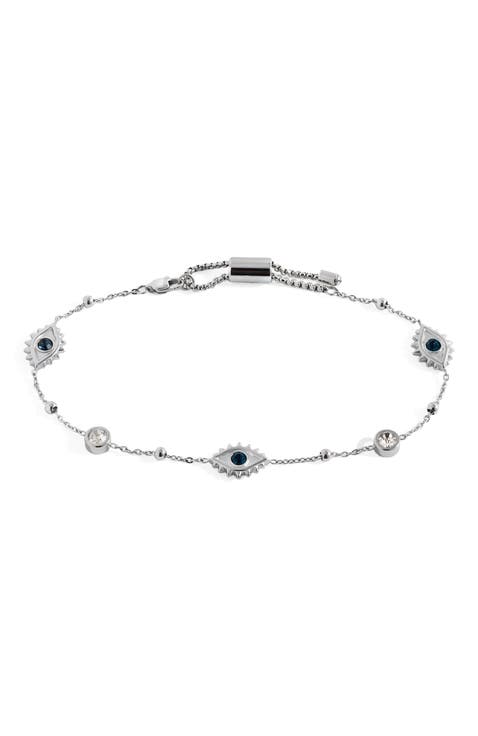 Evil Eye Crystal Anklet