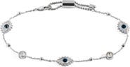 Alex and Ani Evil Eye Crystal Anklet