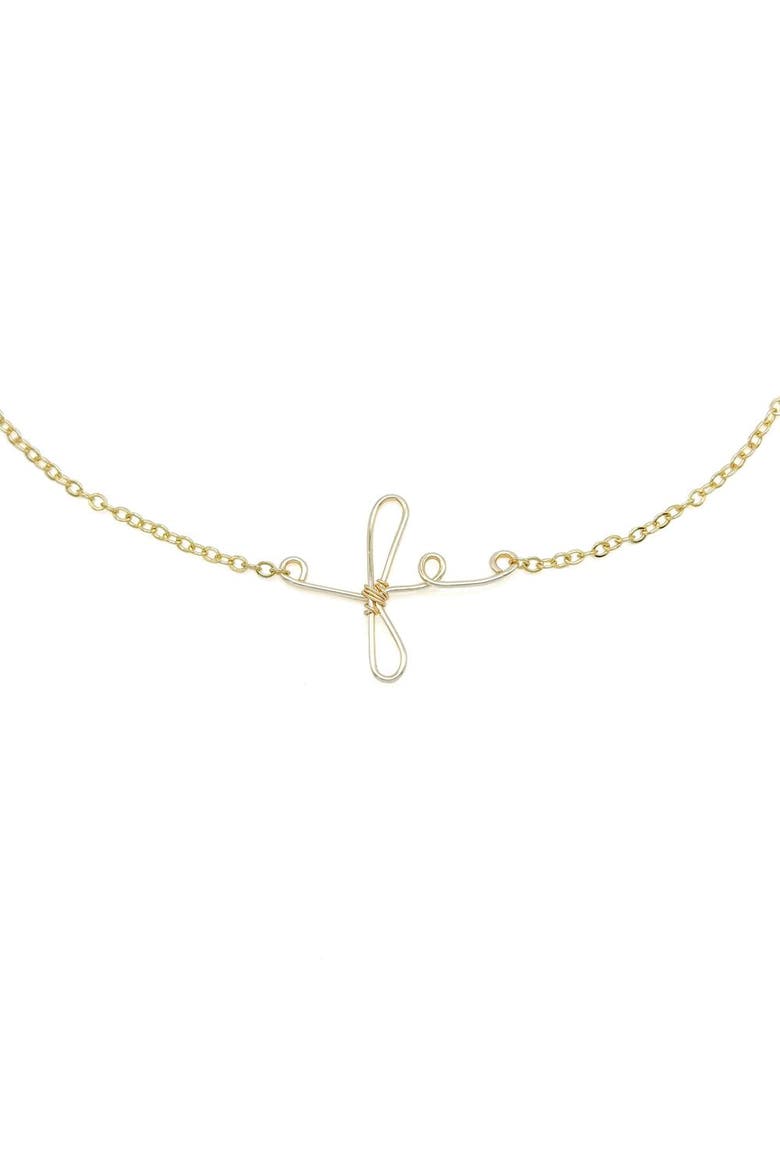 Fe Necklace, Alternate, color, Gold