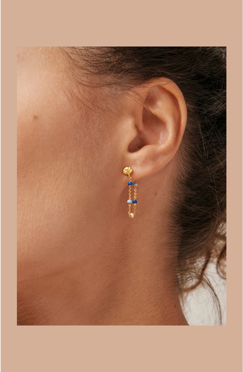 Enamel Copenhagen Lola Earring, Alternate, color, Marine