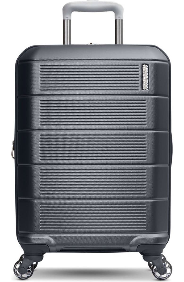 AMERICAN TOURISTER Stratum 2.0 Hardside 2-Piece Spinner Set, Alternate, color, Charcoal