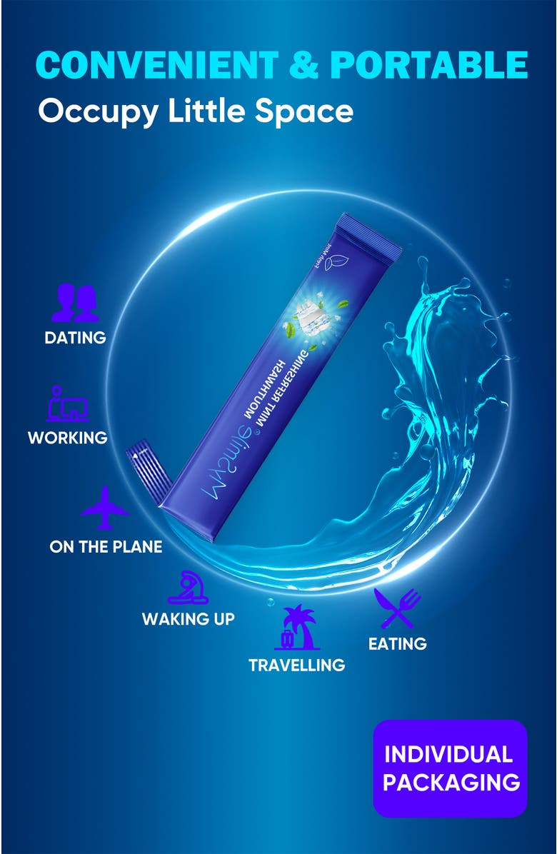 MySmile Daily Cleaning Essentials Bundle, Alternate, color, Blue