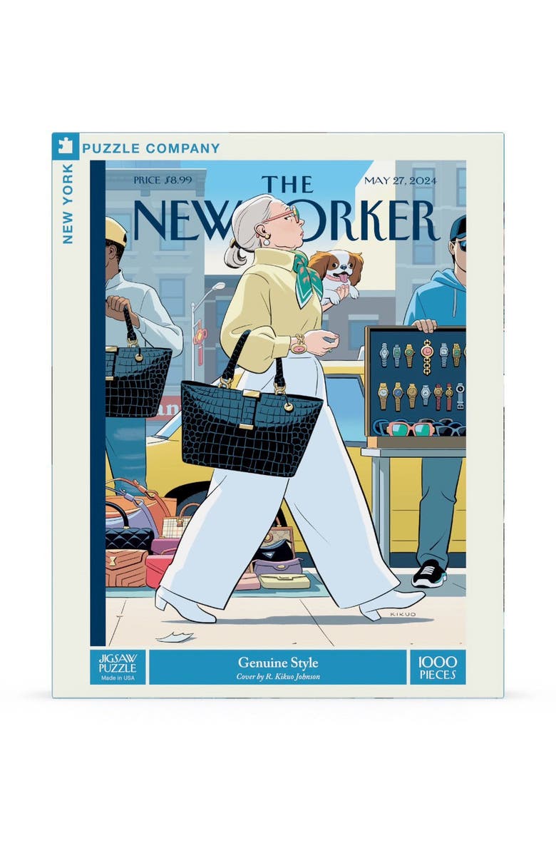 NEW YORK PUZZLE COMPANY Genuine Style 1000 Piece Puzzle, Main, color,