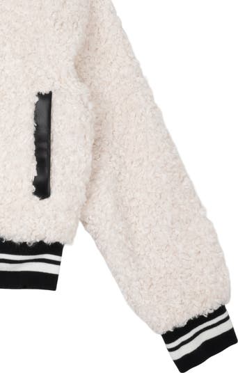 Kids' Faux Shearling Bomber Jacket
