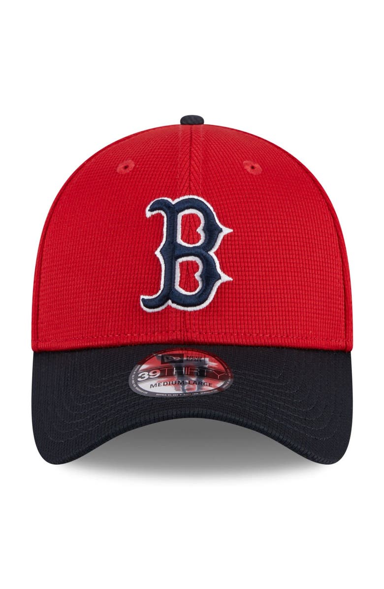 New Era Men's New Era  Red Boston Red Sox 2024 Batting Practice 39THIRTY Flex Hat, Alternate, color, 