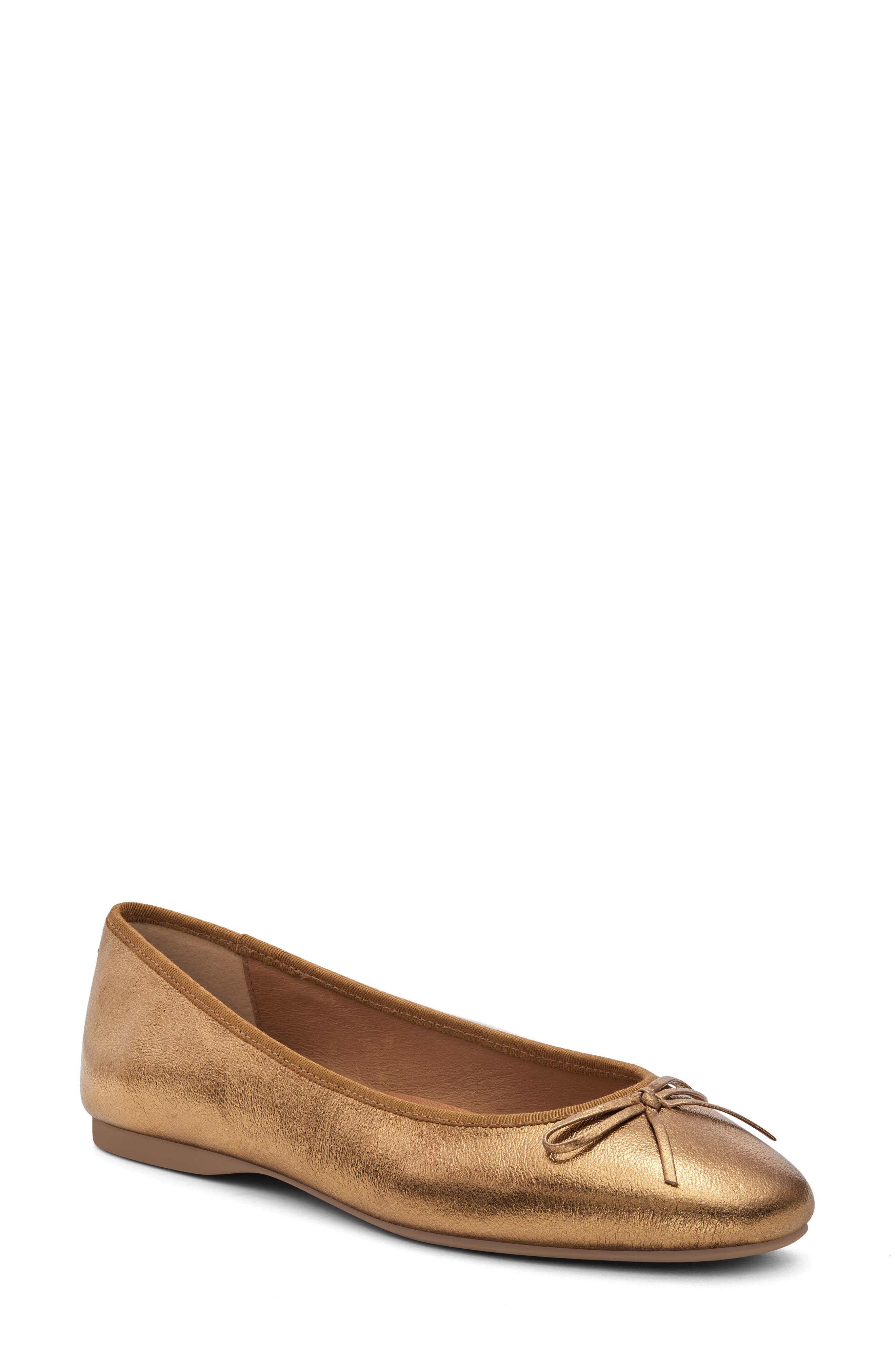 The Hummingbird Flats, Main, color, VINTAGE GOLD LEATHER