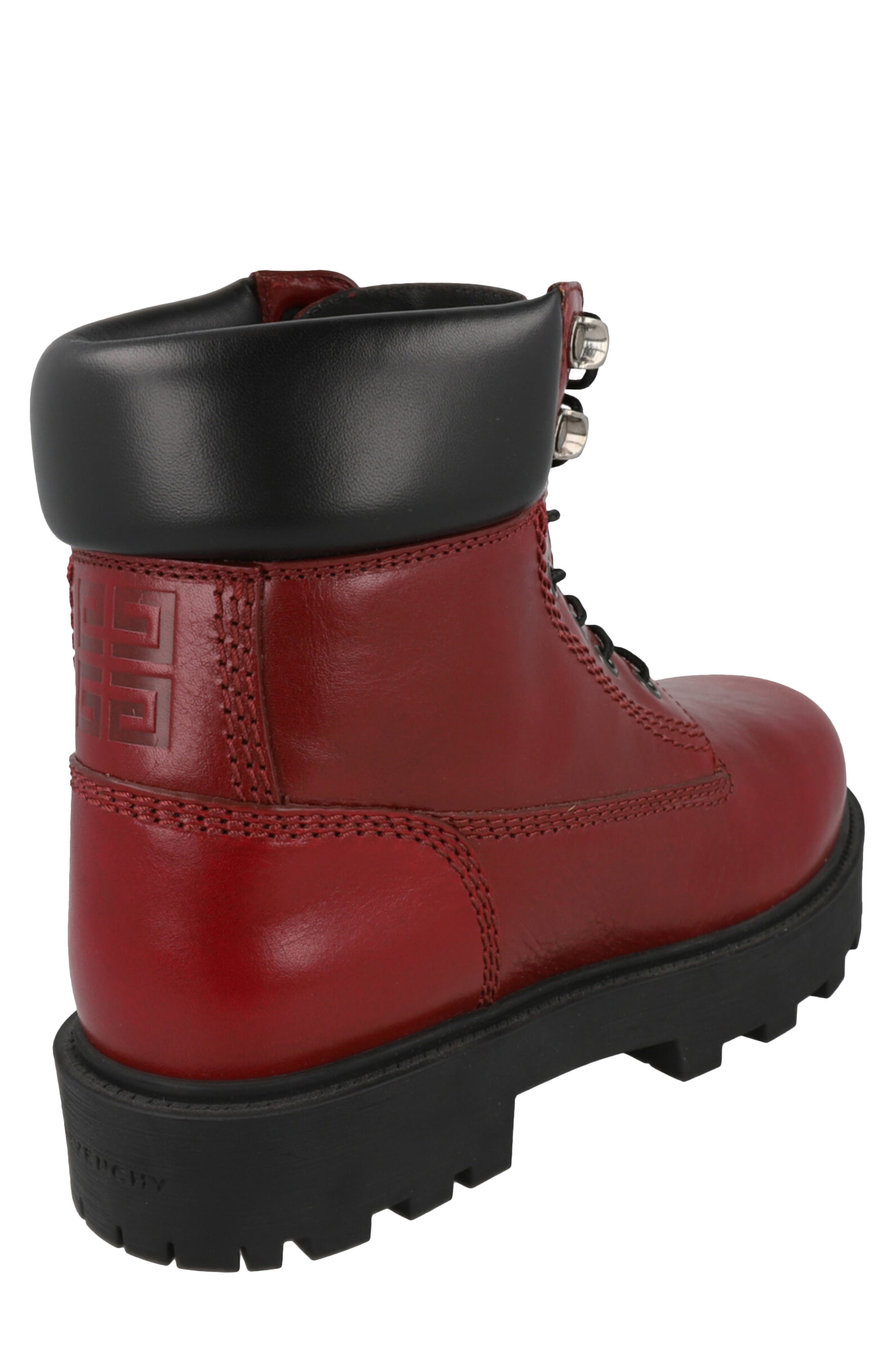 Storm Lace-Up Boot, Alternate, color, CHERRY