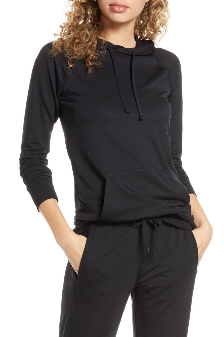 Go Anywhere Hoodie, Main, color, BLACK
