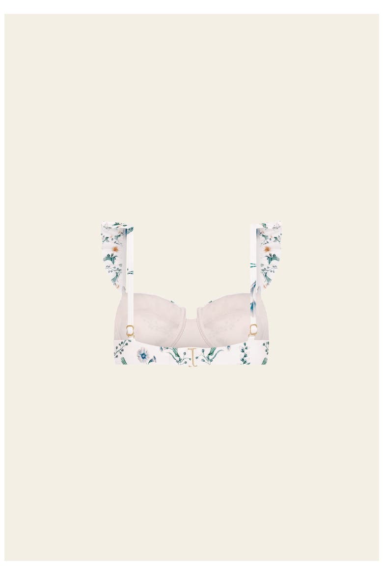 Kiwi Brisa  Bikini Top, Alternate, color, Ivory