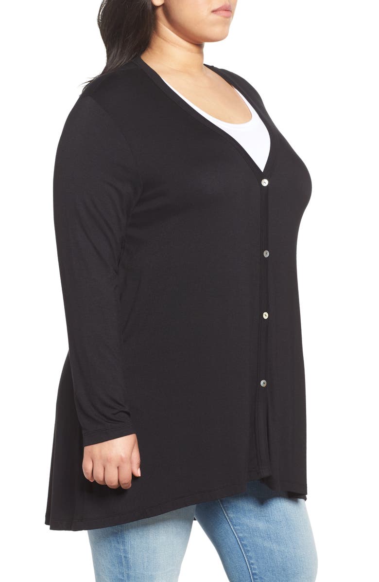 Dantelle Boyfriend Cardigan, Alternate, color, 