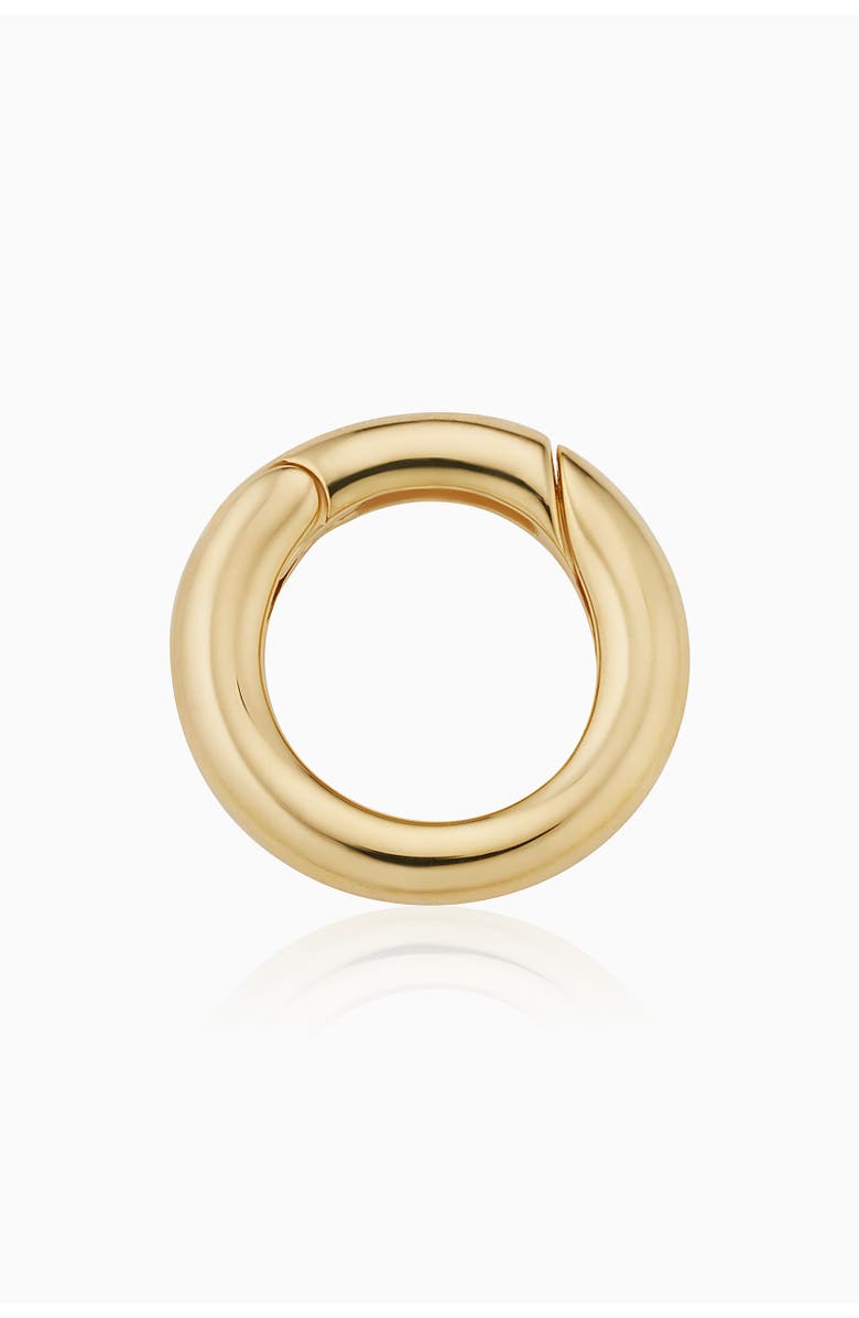 Oradina 14K Yellow Gold Connect Me Round Clasp, Main, color, Yellow Gold