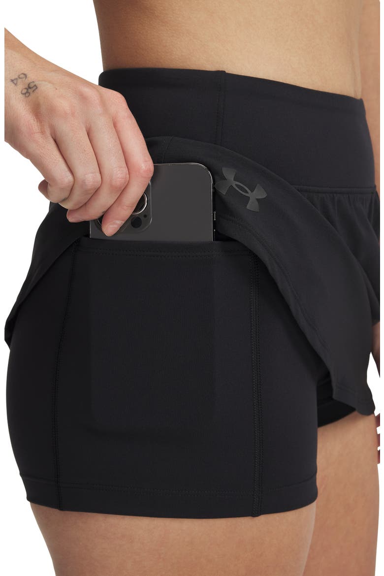 Vanish Flex Skort, Alternate, color, BLACK/ BLACK