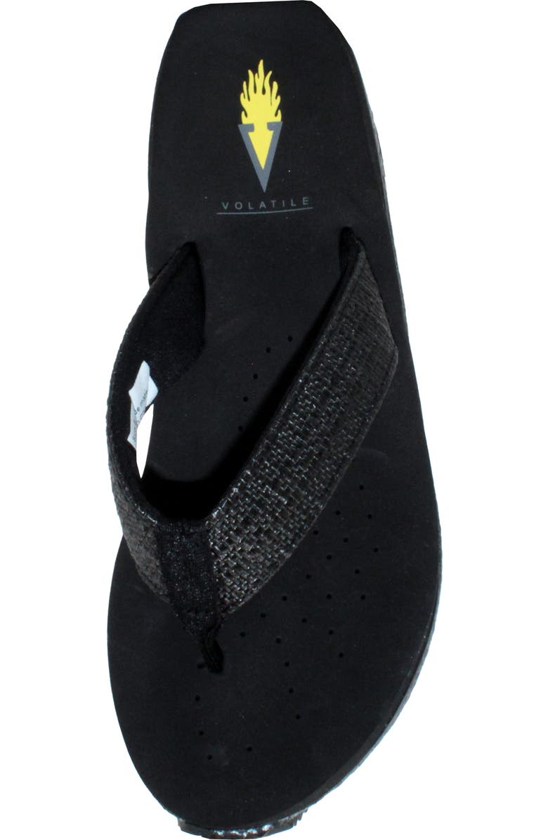 Volatile Bahama Platform Wedge Flip Flop, Alternate, color,