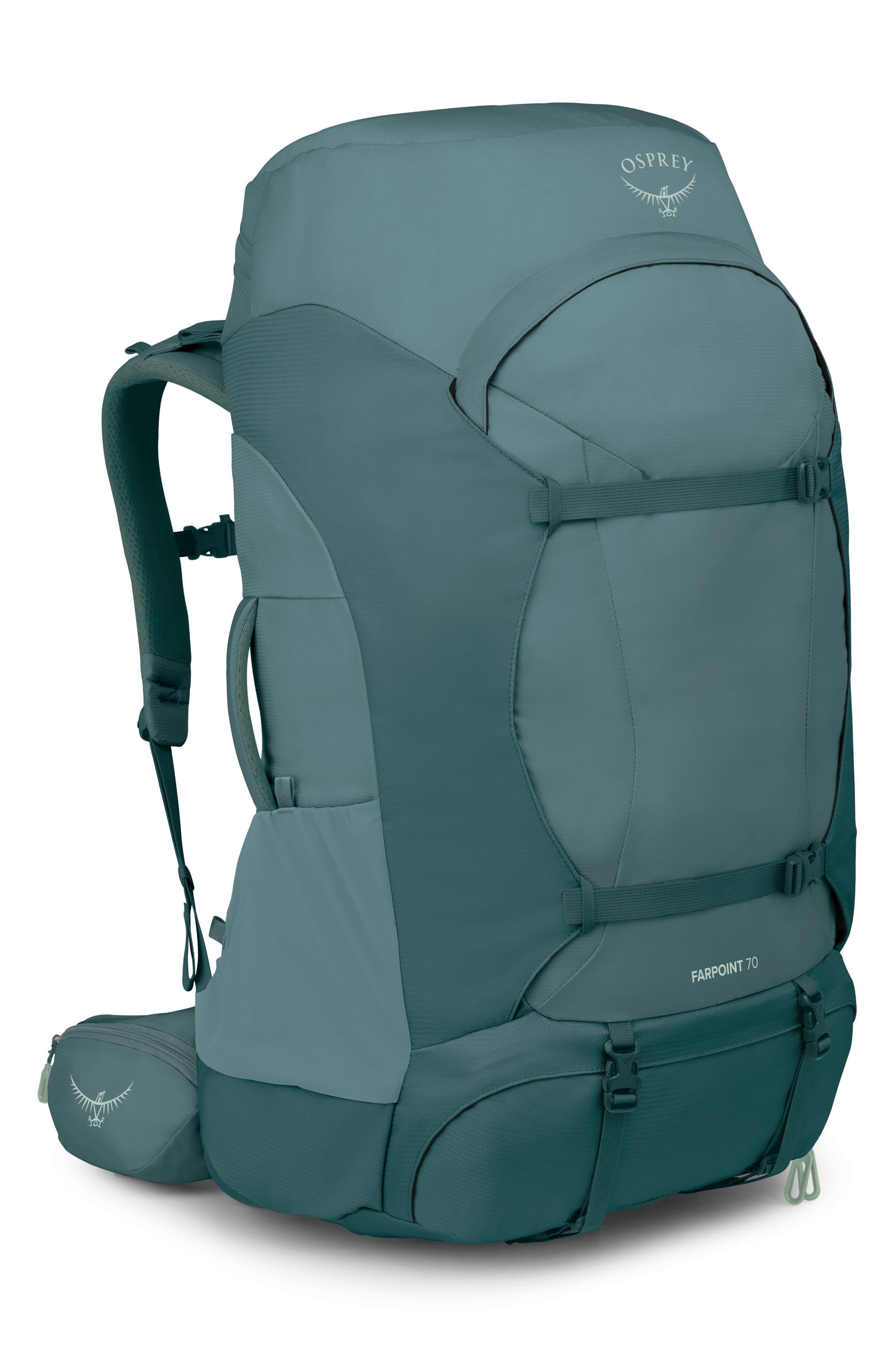 Fairview 70-Liter Trek Backpack Luggage, Alternate, color, CASCADE BLUE/ TORRENT BLUE