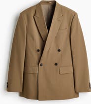 H&M Relaxed Fit Double-breasted Jacket