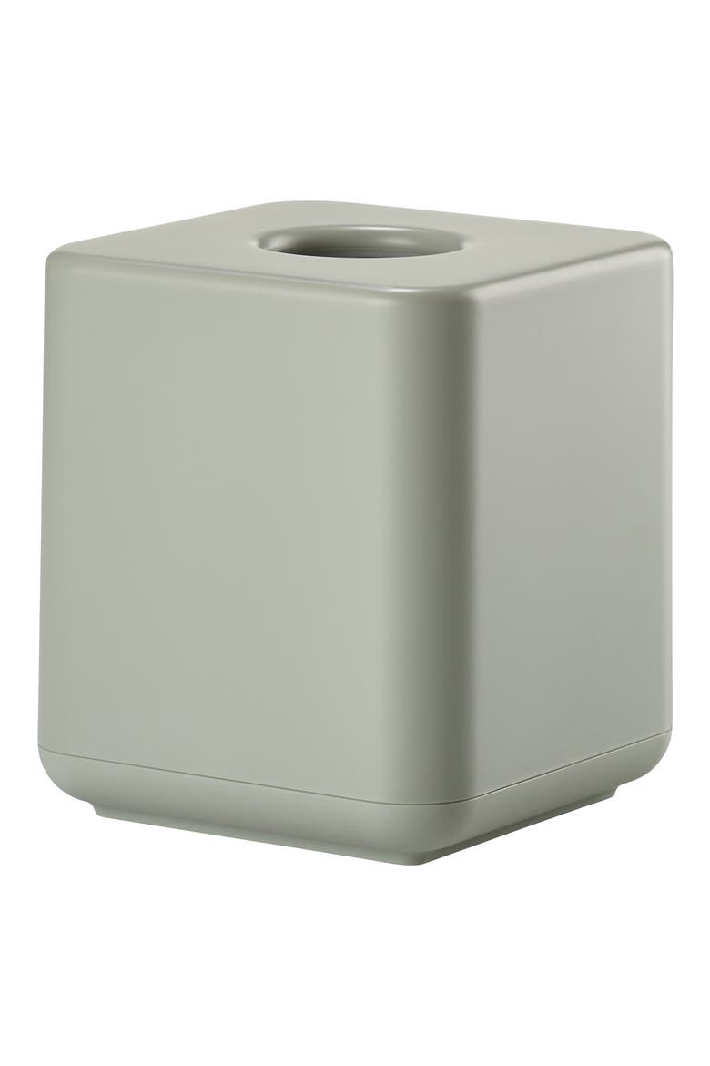 Ume Square Tissue Box, Main, color, EUCALYPTUS