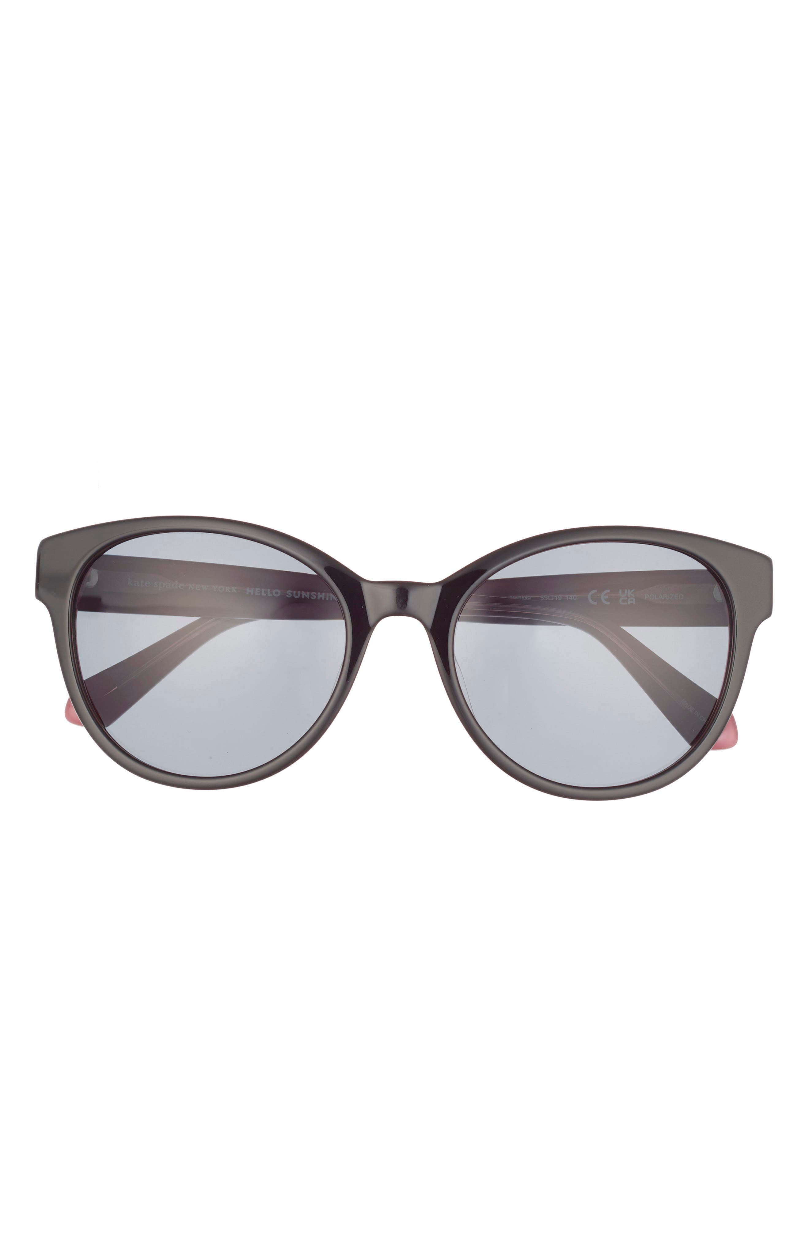 Kate Spade New York nathalie 55mm gradient round sunglasses