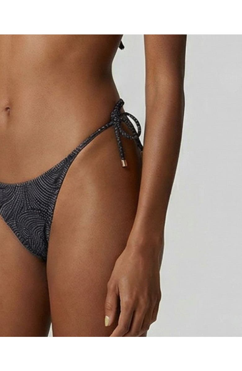 Lords of Harlech Crochet Paisley Womens Bikini Bottom, Alternate, color, Crochet Paisley Caviar