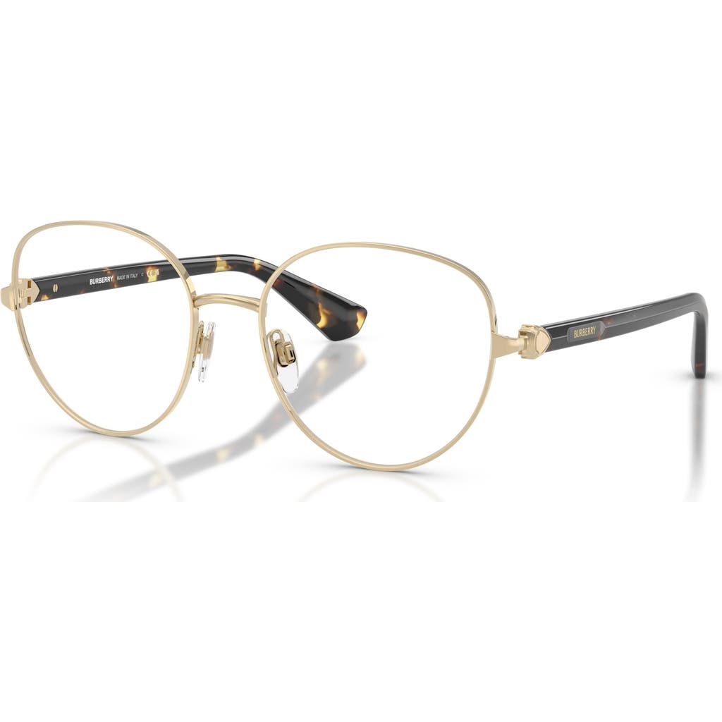 Burberry 55mm Phantos Optical Glasses In Gold