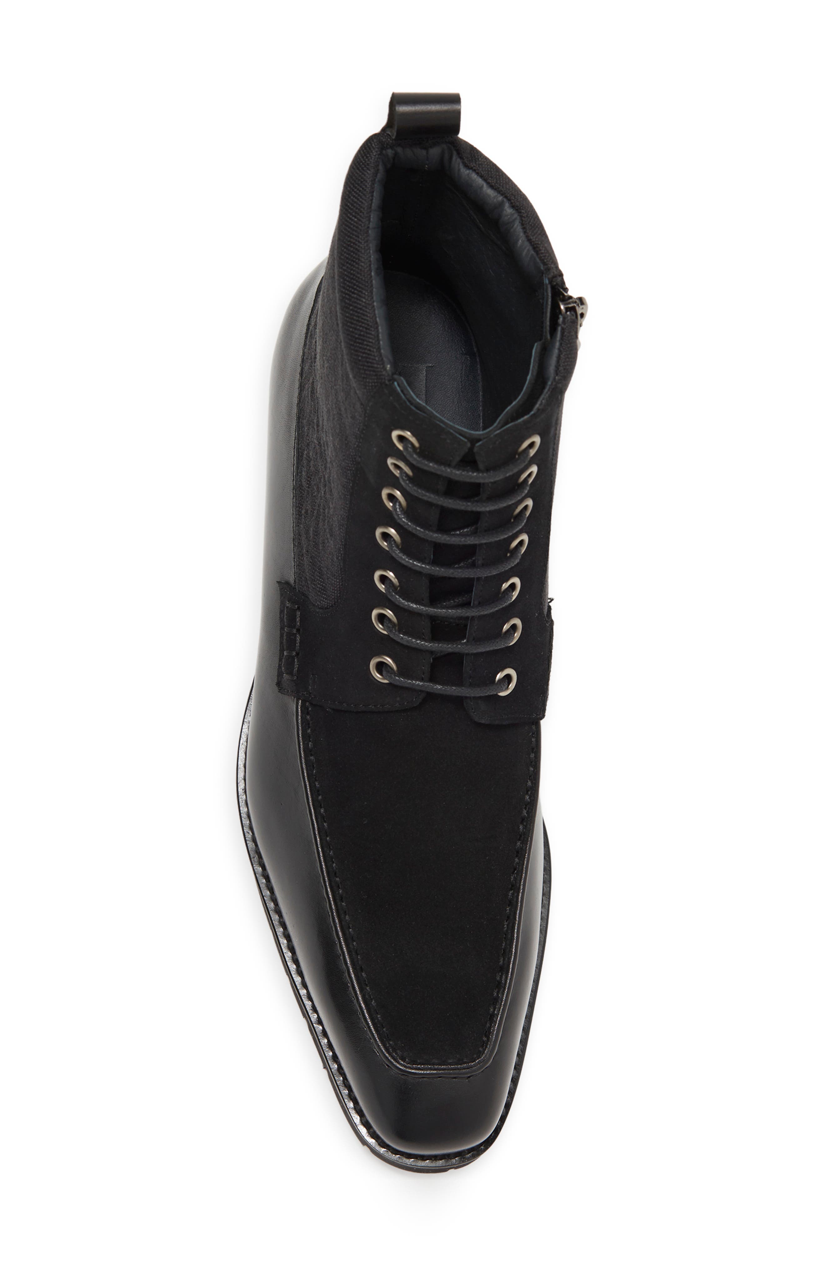 Maison Forte Stonegate Lug Boot, Alternate, color, Black