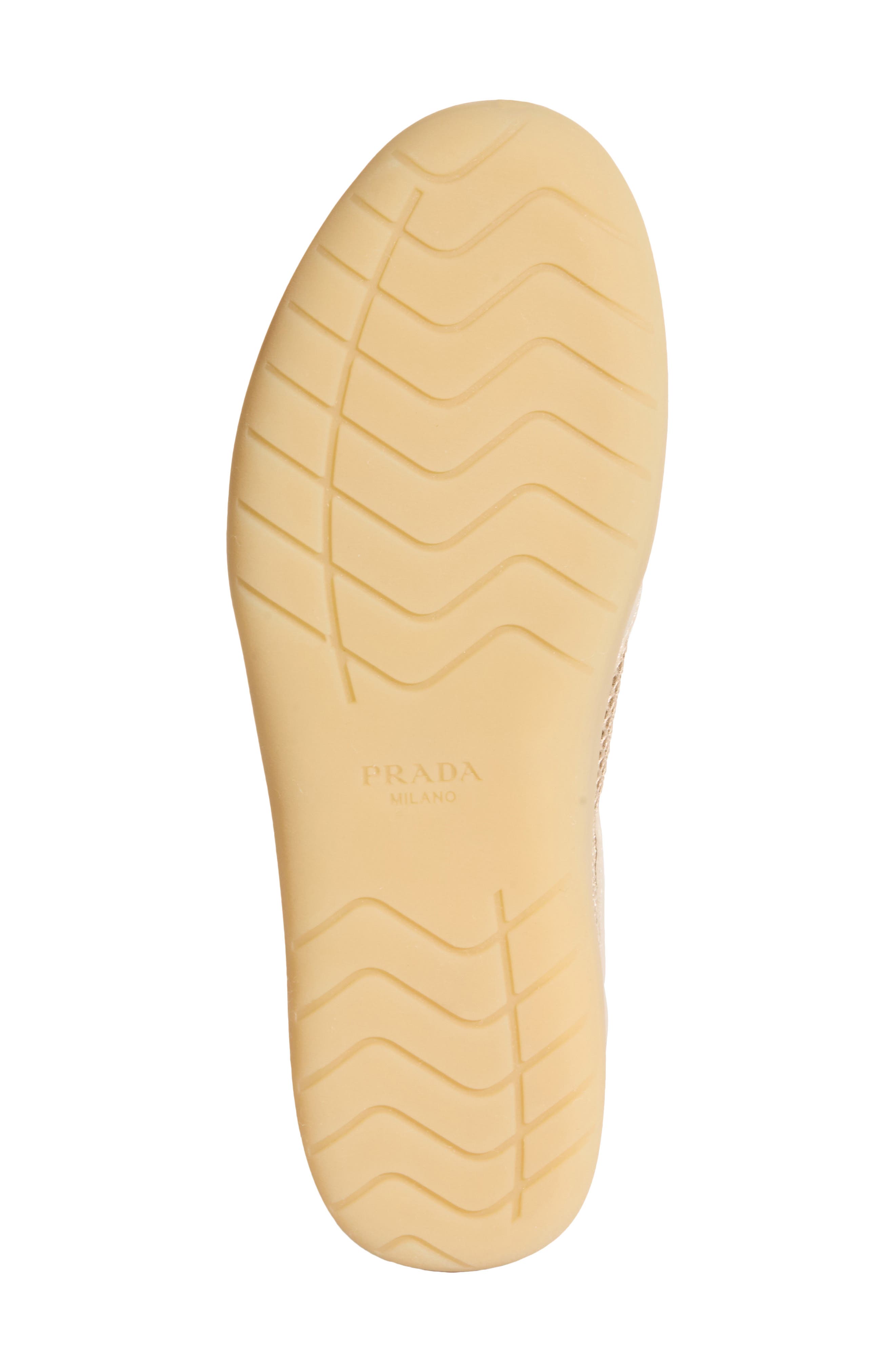 Prada Speedrock Mixed Media Sneaker, Alternate, color, Deserto