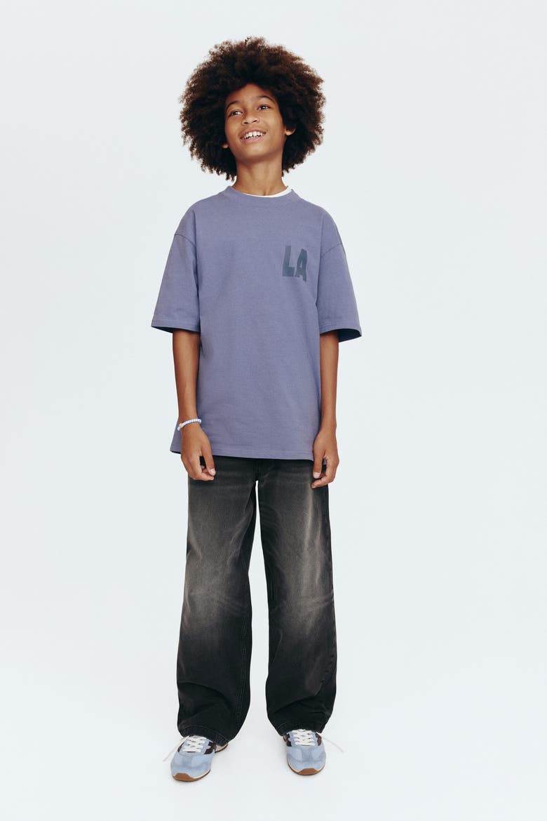 Baggy Fit Jeans, Main, color, Black