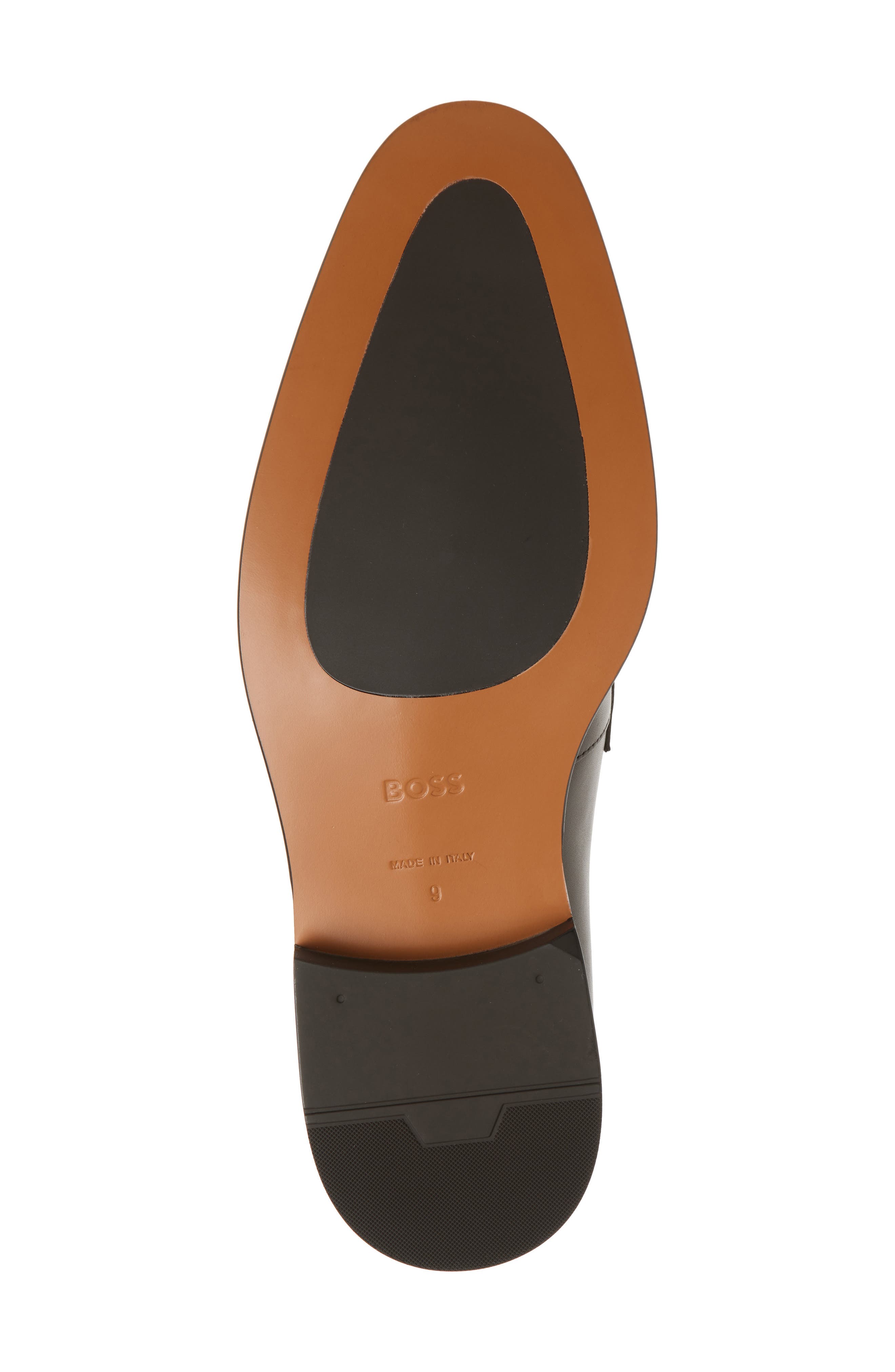 BOSS Derrek Penny Loafer, Alternate, color, Dark Brown