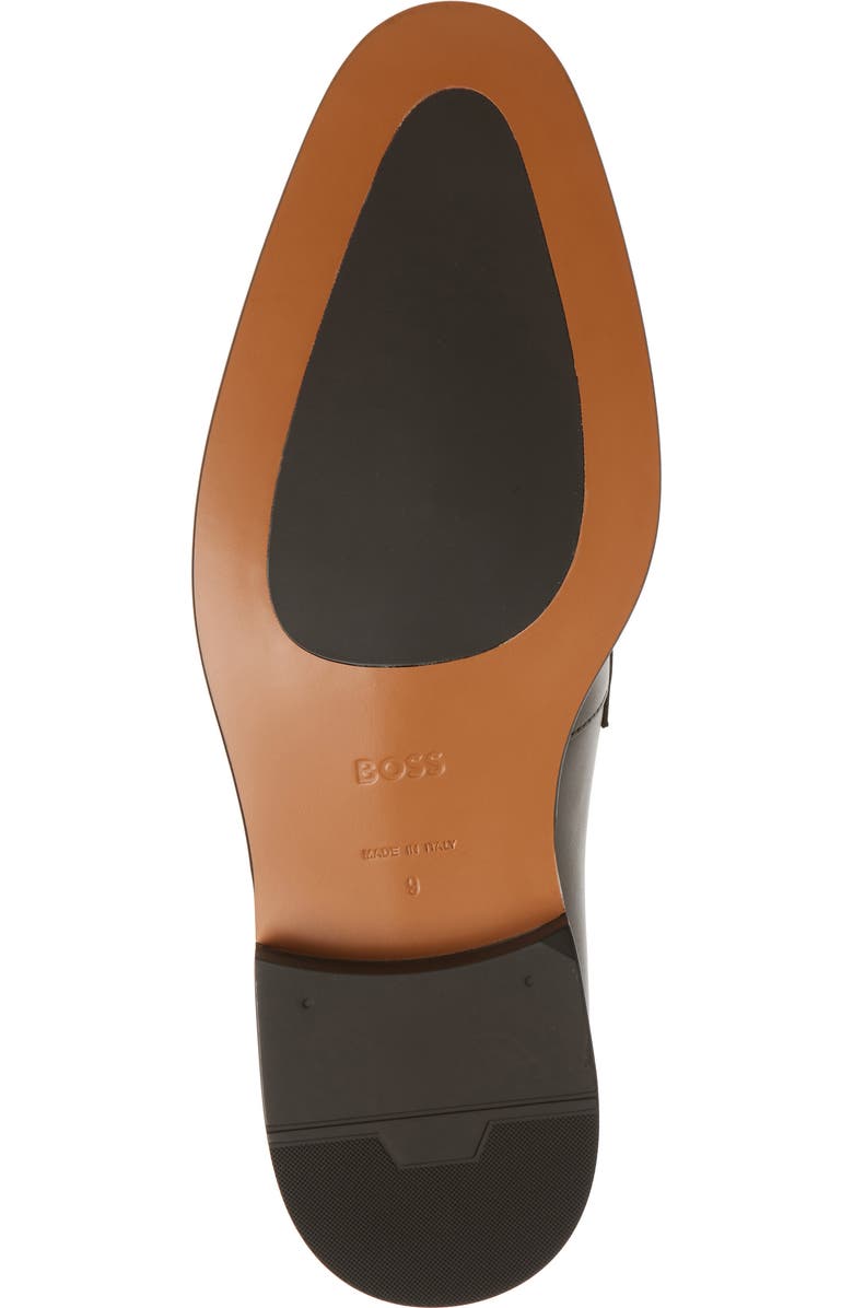 BOSS Derrek Penny Loafer, Alternate, color, Dark Brown