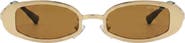 Fifth & Ninth Sable 51mm Oval Sunglasses