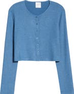 LESET Lauren Crop Cardigan