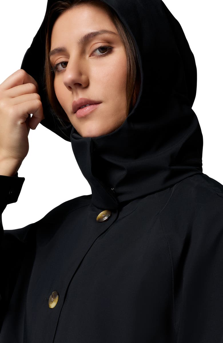 Columbia AmazeTrench<sup>™</sup> Rain Jacket, Alternate, color, Black