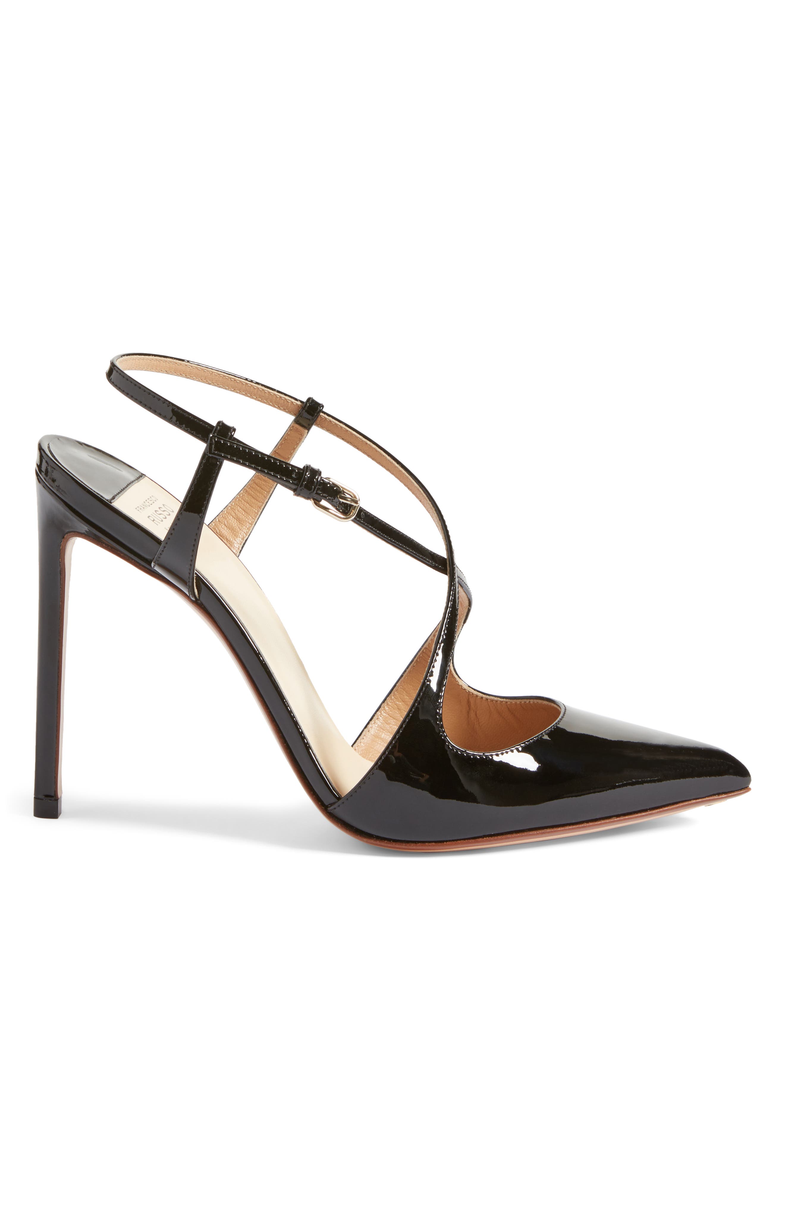 Francesco Russo Criss Cross Pump, Alternate, color, 