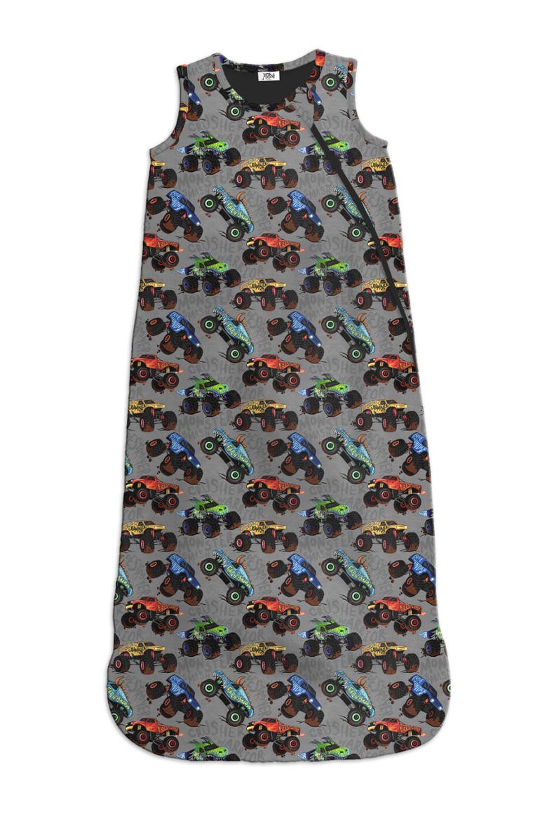 Monster Jammies 1.0 Tog Sleep Sack, Main, color, Gray