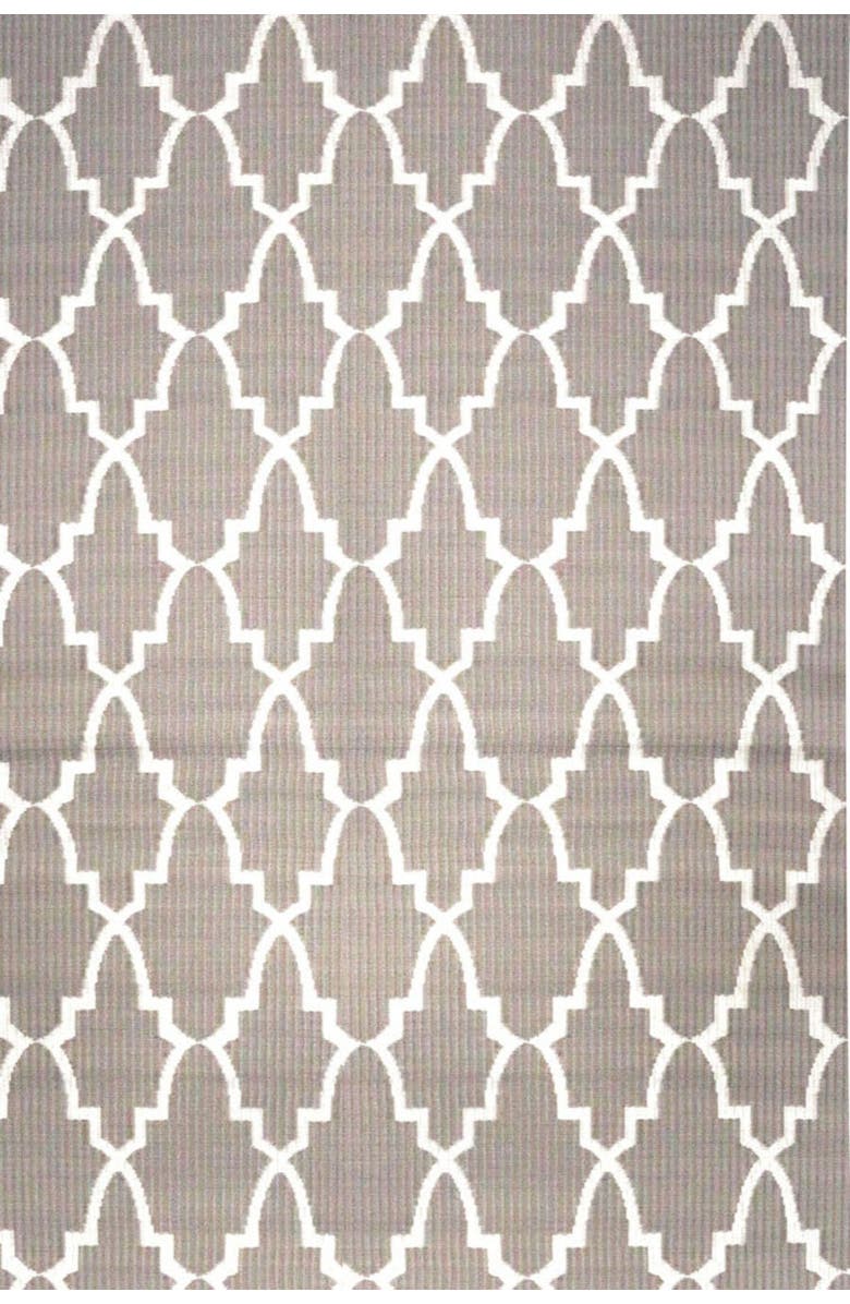 Mad Mats Casa Blanca Rug, Main, color, Sand White - 6'X9'