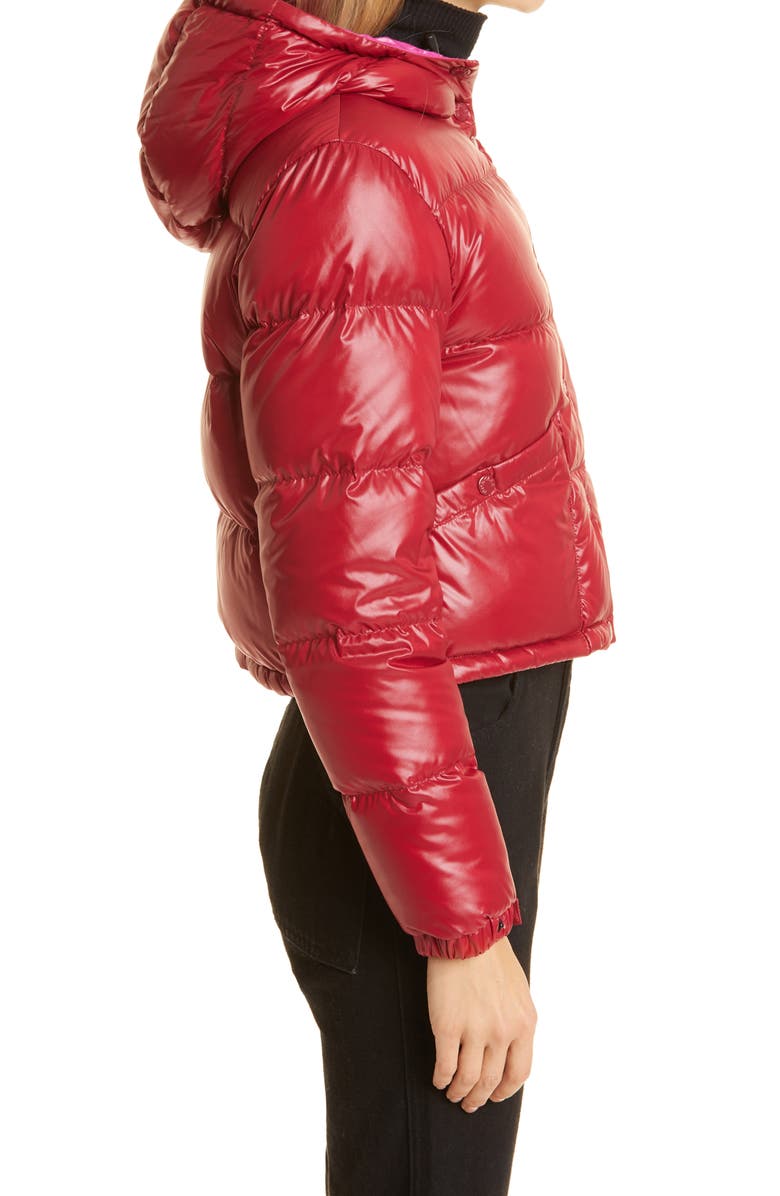 Moncler Bardanette Hooded Down Puffer Jacket, Alternate, color, 