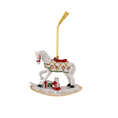 Christmas Classics Rocking Horse Dated Ornament 2025