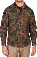 TailorByrd Camo Print Long Sleeve Shirt