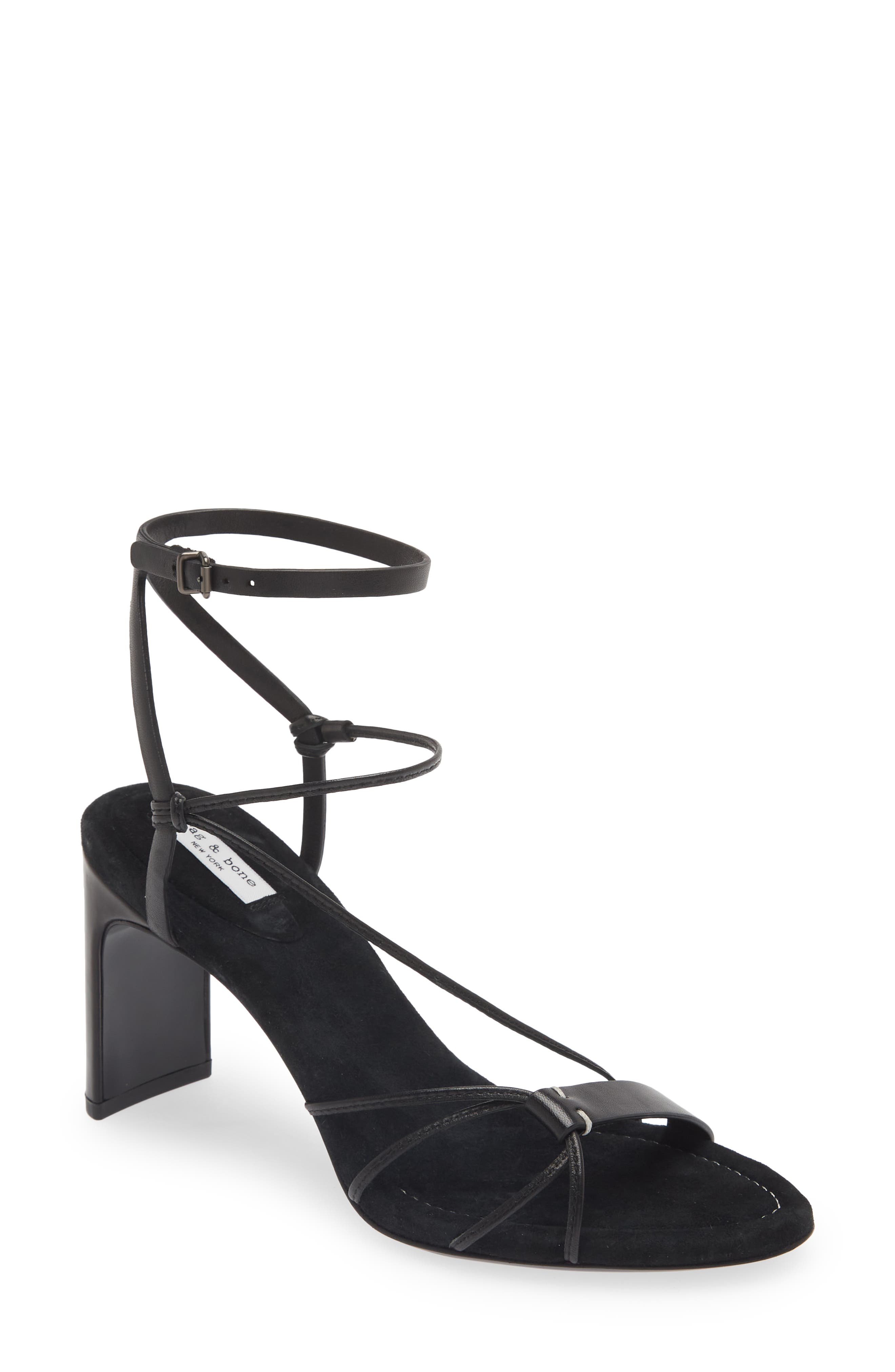 rag & bone Vossen Asymmetric Strappy Sandal, Main, color, 