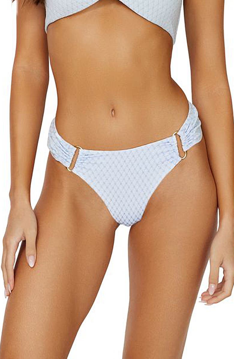 PQ SWIM Metallic Bikini Bottoms, Main, color, Tallulah