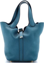 Pre-Owned Hermes Picotin Lock Bag Clemence PM