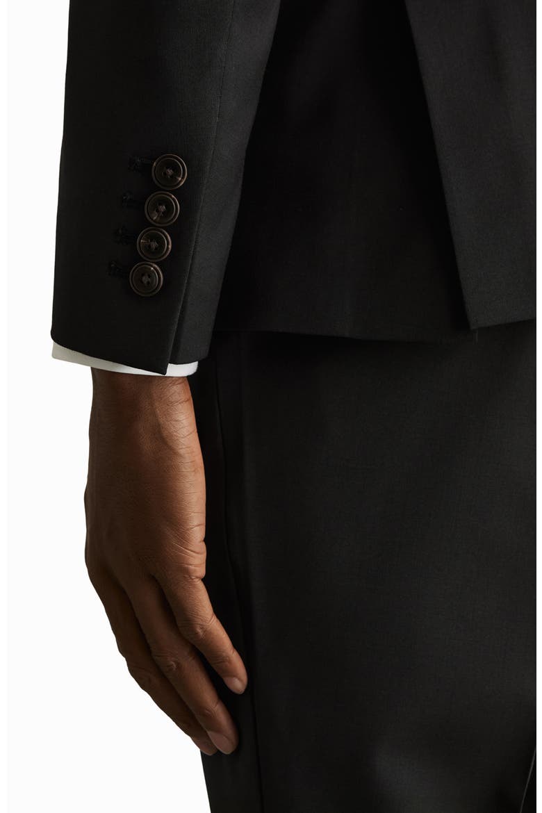 Promise Wool Blend Sport Coat, Alternate, color, BLACK