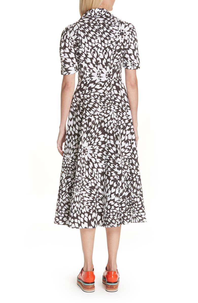 Missoni Floral Print Poplin Shirtdress, Alternate, color, 